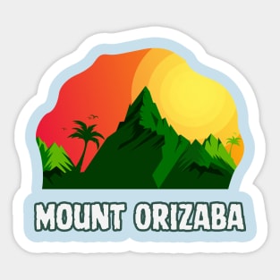 Mount Orizaba Sticker